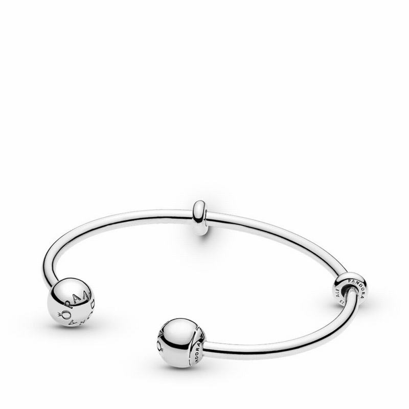 Pandora Australia Moments Open Bangle - Sterling Silver | PRFJEN560